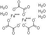 Ferric oxalate molecular structure (CAS 2944-66-3)