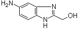 5-Amino-1H-benzimidazole-2-methanol molecular structure (CAS 294656-36-3)