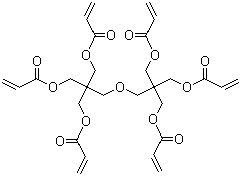 CAS # 29570-58-9, Dipentaerythritol hexaacrylate, 2-[[3-[(1-oxoallyl)oxy]-2,2-bis[[(1-oxoallyl)oxy]methyl]propoxy]methyl]-2-[[(1-oxoallyl)oxy]methyl]-1,3-propanediyl diacrylate