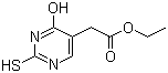 CAS 登录号：29571-39-9, 4-羟基-2-巯基嘧啶-5-乙酸乙酯