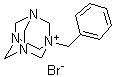 Benzylhexamethylenetetramine bromide molecular structure (CAS 29574-21-8)