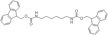 CAS # 296247-94-4, 1,6-Hexanediylbiscarbamic acid bis(9H-fluoren-9-ylmethyl)ester