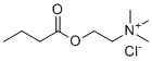 structure of CAS# 2963-78-2, Butyrylcholine chloride
