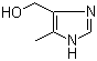 structure of CAS# 29636-87-1, 5-甲基-1H-咪唑-4-甲醇