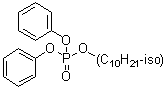 structure of CAS# 29761-21-5, 异癸基二苯基磷酸酯