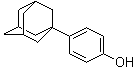 structure of CAS# 29799-07-3, 4-(1-金刚烷基)苯酚
