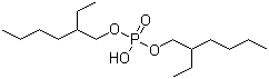 structure of CAS# 298-07-7, Bis(2-ethylhexyl) phosphate