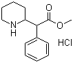 CAS # 298-59-9, Methylphenidate hydrochloride, Methyl phenyl(piperidin-2-yl)acetate hydrochloride