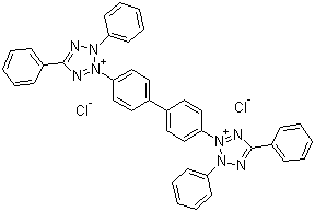 CAS # 298-95-3, Neotetrazolium chloride, 3,3'-(4,4'-Biphenylene)bis(2,5-diphenyl-2H-tetrazolium chloride)
