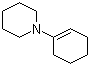 structure of CAS# 2981-10-4, 1-(1-Piperidino)cyclohexene