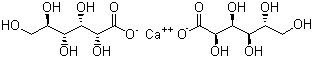 structure of CAS# 299-28-5, Calcium gluconate