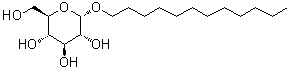 CAS # 29980-16-3, Dodecyl alpha-D-glucopyranoside, Dodecyl alpha-D-glucoside, Lauryl alpha-D-glucopyranoside, n-Dodecyl alpha-D-glucopyranoside