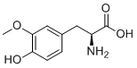 CAS # 300-48-1, 3-Methoxy-L-tyrosine, (2S)-2-amino-3-(4-hydroxy-3-methoxyphenyl)propanoic acid