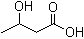 structure of CAS# 300-85-6, 3-Hydroxybutanoic acid