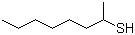 CAS # 3001-66-9, 2-Octanethiol, Octane-2-thiol