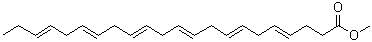 Methyl 4,7,10,13,16,19-docosahexaenoate molecular structure (CAS 301-01-9)
