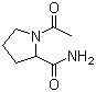 CAS 登录号：30130-35-9, 1-乙酰基-2-吡咯烷甲酰胺