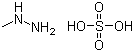 CAS # 302-15-8, Methylhydrazine sulfate, Sulfuric acid