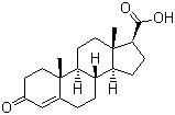CAS 登录号：302-97-6, 3-氧代-雄甾-4-烯-17beta-羧酸