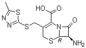 CAS # 30246-33-4, 7-Amino-3-[(2-methyl-1,3,4-thiadiazol-5-ylthio)methyl]-3-cephem-4-carboxylic acid