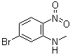 structure of CAS# 302800-13-1, 5-溴-N-甲基-2-硝基苯胺