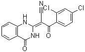 CAS # 302803-72-1, Ciliobrevin A, 2,4-Dichloro-alpha-(3,4-dihydro-4-oxo-2(1H)-quinazolinylidene)-beta-oxobenzenepropanenitrile