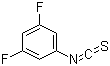 structure of CAS# 302912-39-6, 3,5-Difluorophenyl isothiocyanate