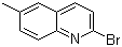 structure of CAS# 302939-86-2, 2-溴-6-甲基喹啉