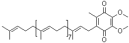 Ubiquinone 9 molecular structure (CAS 303-97-9)