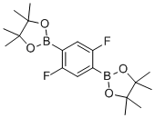structure of CAS# 303006-90-8, 2,2'-(2,5-二氟-1,4-亚苯基)双(4,4,5,5-四甲基-1,3,2-二氧硼杂环戊烷)