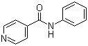 structure of CAS# 3034-31-9, N-Phenyl-4-pyridinecarboxamide