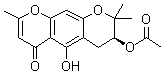CAS 登录号：30358-88-4, 亥茅酚-7-乙酸酯
