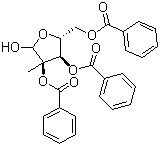CAS # 30361-17-2, 2,3,5-Tri-O-benzoyl-2-C-methyl-D-ribofuranose, 2-C-Methyl-D-ribofuranose 2,3,5-tribenzoate