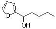 CAS # 30478-77-4, alpha-Butylfurfuryl alcohol, 2-(1-Hydroxypentyl)furan, 2-Furyl butyl carbinol, NSC 67388, alpha-Butyl-2-furanmethanol