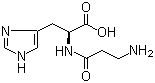 CAS # 305-84-0, L-Carnosine, Carnosine, N-beta-Alanyl-L-histidine