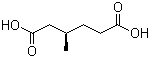 CAS # 3058-01-3, 3-Methyladipic acid, 3-Methylhexanedioic acid