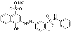 CAS 登录号：3058-98-8, 酸性橙 19