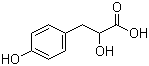 CAS # 306-23-0, 3-(4-Hydroxyphenyl)lactate, 3-(4-Hydroxyphenyl)-2-hydroxypropanoic acid