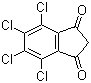 CAS # 30675-13-9, 4,5,6,7-Tetrachloroindane-1,3-dione, 4,5,6,7-Tetrachloroindan-1,3-dione