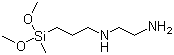 3-(2-Aminoethylamino)propyl-dimethoxymethylsilane molecular structure (CAS 3069-29-2)