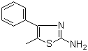 CAS # 30709-67-2, 5-Methyl-4-phenyl-1,3-thiazol-2-amine, 2-Amino-5-methyl-4-phenylthiazole, (5-Methyl-4-phenylthiazol-2-yl)amine, 5-Methyl-4-phenyl-2-thiazolamine, NSC 54435