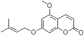 CAS # 30779-96-5, 5-Methoxy-7-(3,3-dimethylallyloxy)coumarin, 5-Methoxy-7-[(3-methyl-2-buten-1-yl)oxy]-2H-1-benzopyran-2-one
