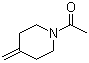 structure of CAS# 308087-58-3, 1-Acetyl-4-methylenepiperidine