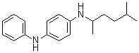 N-(1,4-Dimethylamyl)-N'-phenyl-p-phenylenediamine molecular structure (CAS 3081-01-4)