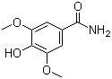 4-Hydroxy-3,5-dimethoxybenzamide molecular structure (CAS 3086-72-4)