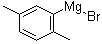 (2,5-Dimethylphenyl)magnesium bromide molecular structure (CAS 30897-86-0)
