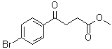 structure of CAS# 30913-86-1, 4-(4-Bromophenyl)-4-oxobutanoic acid methyl ester