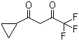 structure of CAS# 30923-69-4, 1-Cyclopropyl-4,4,4-trifluoro-1,3-butanedione