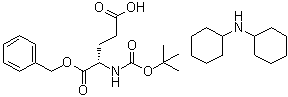 CAS # 30924-91-5, N-[(1,1-Dimethylethoxy)carbonyl]-L-glutamic acid 1-(phenylmethyl) ester compd. with N-cyclohexylcyclohexanamine