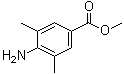 structure of CAS# 3095-48-5, 4-Amino-3,5-dimethylbenzoic acid methyl ester